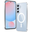 Чехол для Samsung Galaxy S24 FE, гибридный чехол Fusion Hybrid, для MagSafe, прозрачный