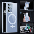 Чехол ERBORD MagSafe для Samsung Galaxy S22 Ultra 5G, Hybrid Case, Blue