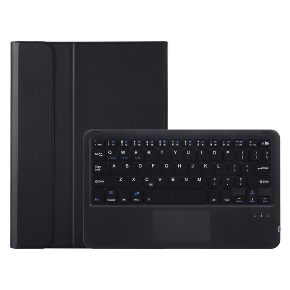 Чехол + клавиатура Lenovo Tab K11 Plus, Leather Pen Slot TouchPad, чёрный