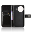 Откидной чехол для Xiaomi Poco F7 Ultra, Crazy Horse Wallet, чёрный