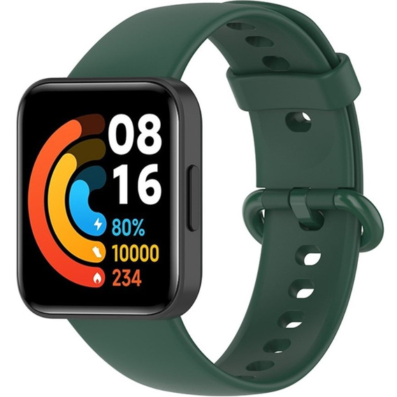 Силиконовый ремешок для Xiaomi Redmi Watch 2 Lite, Green