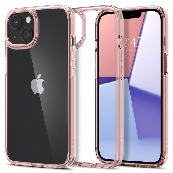 Чехол Spigen до iPhone 13, Ultra Hybrid, розовый