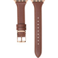 Шкіряний ремінець для годинника 1/2/3/4/5/6/7/8/SE/ULTRA 42/44/45/49mm, Brown