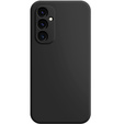 Чохол для Samsung Galaxy A15, Silicone Lite, чорний + скло 9H