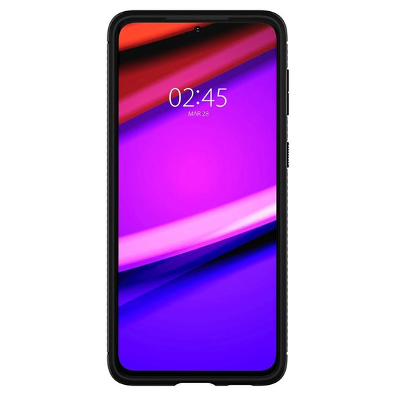 Чехол Spigen до Samsung Galaxy S21, Rugged Armor, чёрный
