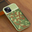 Чохол-павербанк 6800mAh для iPhone 14, зелений камуфляж