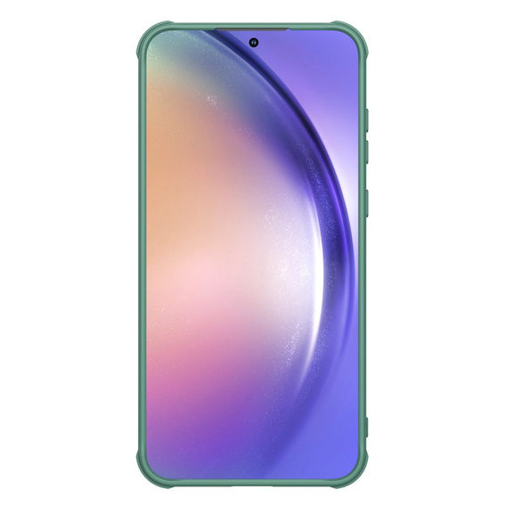Чохол для Samsung Galaxy A55 5G, броньований Nillkin, CamShield Pro, зелений