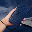Чохол-фліп для Xiaomi Redmi Note 14 4G, Wallet Rhombus, м'яти
