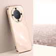 Чехол для Honor Magic 6 Lite 5G, Glamour CamShield, розовый rose gold