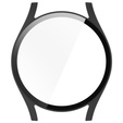 Чехол со встроенным стеклом для Samsung Galaxy Watch6 44 мм, чёрный