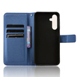 Откидной чехол для Samsung Galaxy M55 5G, Wallet Smart Magnet, синий