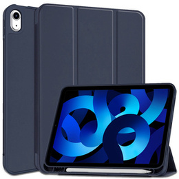 Чохол для iPad 10.9 2022 10 Gen, Smart Pencil, зі слотом для стилуса, темно-синій