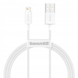 BASEUS Wisdom Kaбель Lightning 1.5M/2.4A (2 sztuki) - White