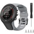 Силиконовый ремешок для Suunto 1/2/3/2S/2R/3P/3S/3R, Grey