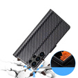 Откидной чехол для Samsung Galaxy S24 Ultra, Carbon LC.IMEEKE, чёрный