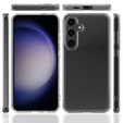 Чехол для Samsung Galaxy S24+ Plus, Fusion Hybrid, с защитой камеры, прозрачный