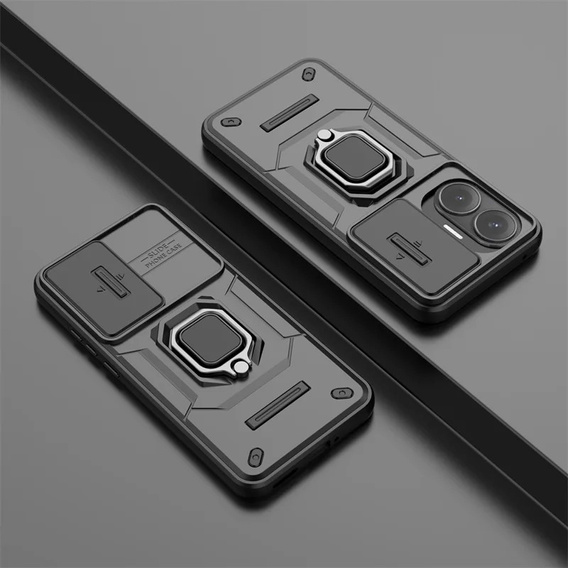 Чехол KickStand Camera Lens для Xiaomi Poco F7 5G