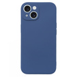 Чехол до iPhone 15 Plus, Silicone Lite, темно-синий