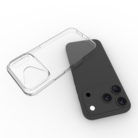 Защитный чехол из TPU для iPhone 17 Pro Max - прозрачный