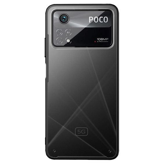 Гибридный матовый чехол AntiDrop для Xiaomi Poco X4 Pro 5G, Black