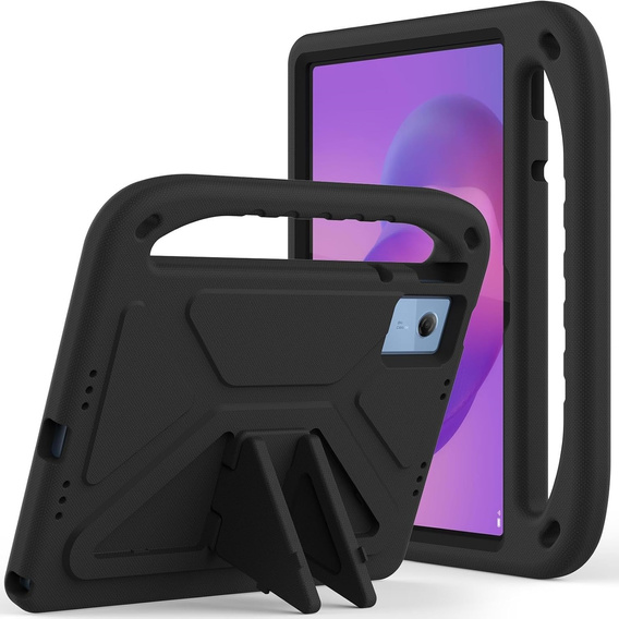 Дитячий чохол для Lenovo Tab M11, дитячий чохол з ручкою, чорний