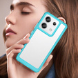 Чoхол до Xiaomi Redmi Note 13 Pro 5G, Fusion Hybrid, прозорий / синій