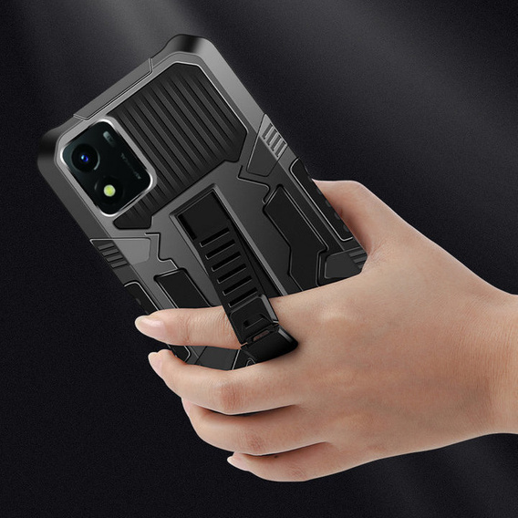 Чохол Hybrid KickStand для Vivo Y01, Black