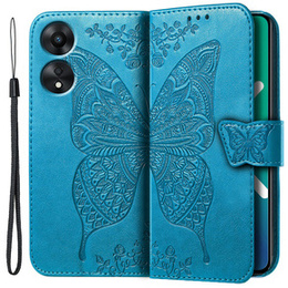 Чохол-книжка для Oppo A78 5G, Butterfly, м'яти