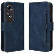Футляр з клапаном для Oppo A60, Card Slot, темно-синій