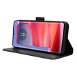 Откидной чехол для Motorola Edge 50 Pro, Wallet Smart Magnet, чёрный