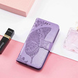 Чохол-книжка для Oppo Reno 13F / Oppo Reno 13FS, Butterfly, фіолетовий