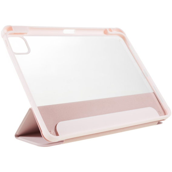 Чехол для iPad Pro 12.9" 2022/2021/2020 (6/5/4 gen.), Smartcase Hybrid, с местом для стилуса, розовый
