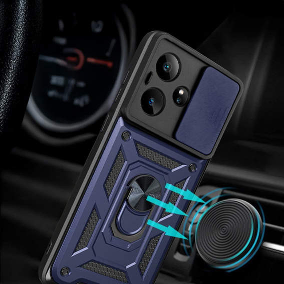 Чохол NOX Camera Slide Realme GT 7 / 7T, CamShield Slide, м'яти