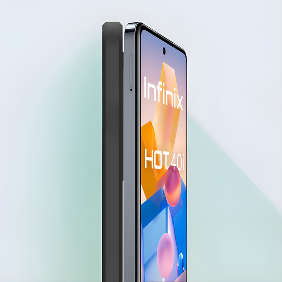 Чoхол до Infinix Hot 40i, Silicone Lite, чорний