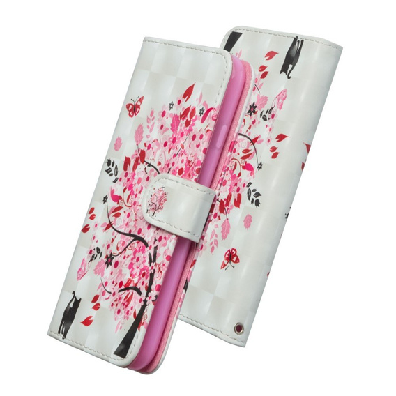 Etui Flexi Book do Xiaomi Redmi 9, Flower Tree