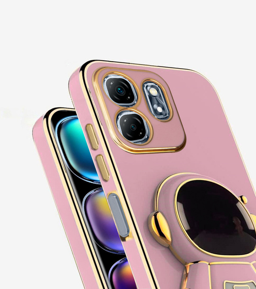 Чoхол до Infinix Hot 50i 4G, Astronaut, фіолетовий