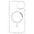 Чехол MagSafe Spigen для iPhone 13 Mini, Ultra Hybrid, белый + 9H закаленное стекло