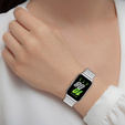 Стальной браслет для Samsung Galaxy Fit 3, серебристый