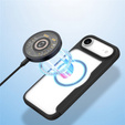 Чехол Dux Ducis для iPhone Air, Skin X Pro, с откидной крышкой, для MagSafe, черный