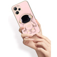 Чoхол до Xiaomi Redmi 12, Astronaut, рожевий rose gold