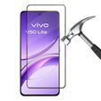 3D загартоване скло для Vivo V50 Lite 4G / 5G, чорна рамка