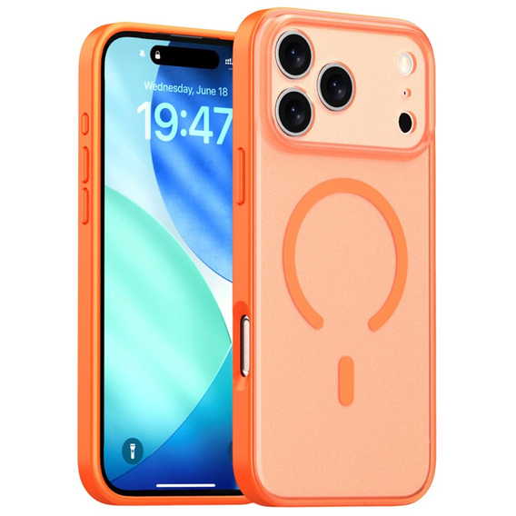 Матовий чохол для iPhone 17 Pro, для MagSafe, із захистом камери