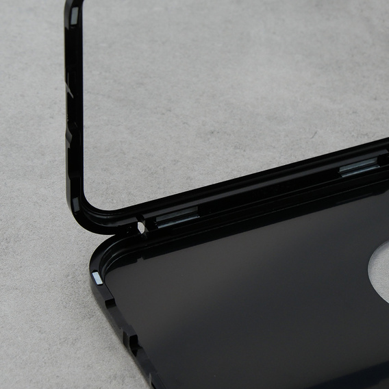 Чохол для iPhone 12 Pro Max, Dual Glass, для Magsafe, чорний