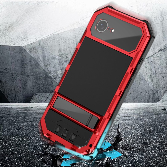 Бронированный чехол для iPhone 16E, R-JUST, красный