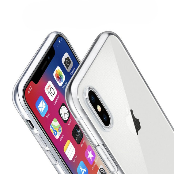 Тонкий чохол до iPhone X/XS, Slim, прозорий