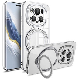 Магнитный чехол для Honor Magic 6 Pro 5G, для MagSafe, серебряный