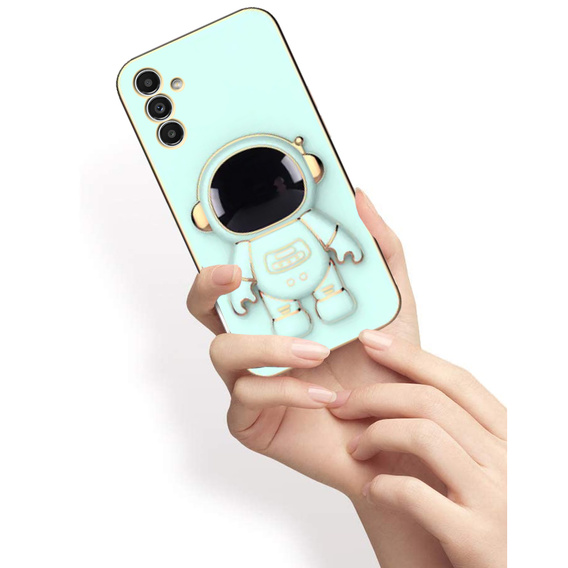 Чехол до Samsung Galaxy M55 5G, Astronaut, зелёный