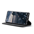 Чехол CASEME для Samsung Galaxy A33 5G, Leather Wallet Case, чёрный