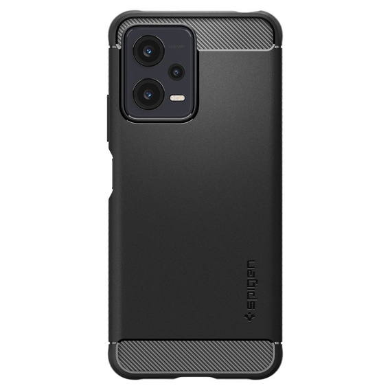 Чoхол Spigen до Redmi Note 12 5G / POCO X5 5G, Rugged Armor, чорний