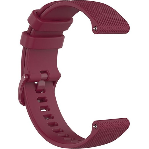Силиконовый ремешок до Huawei Watch GT Runner / GT 3 46mm, Wine Red